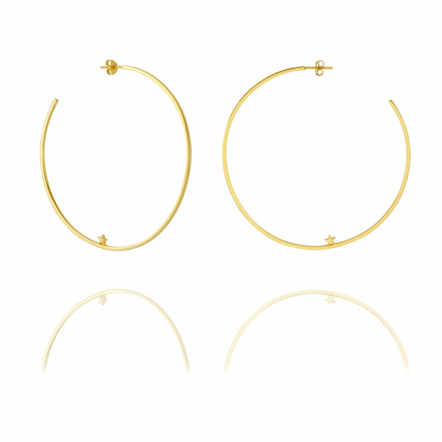 Category Vendor Hoop Earrings | Dawn O'Porter Oversized Disco Hoop Earrings