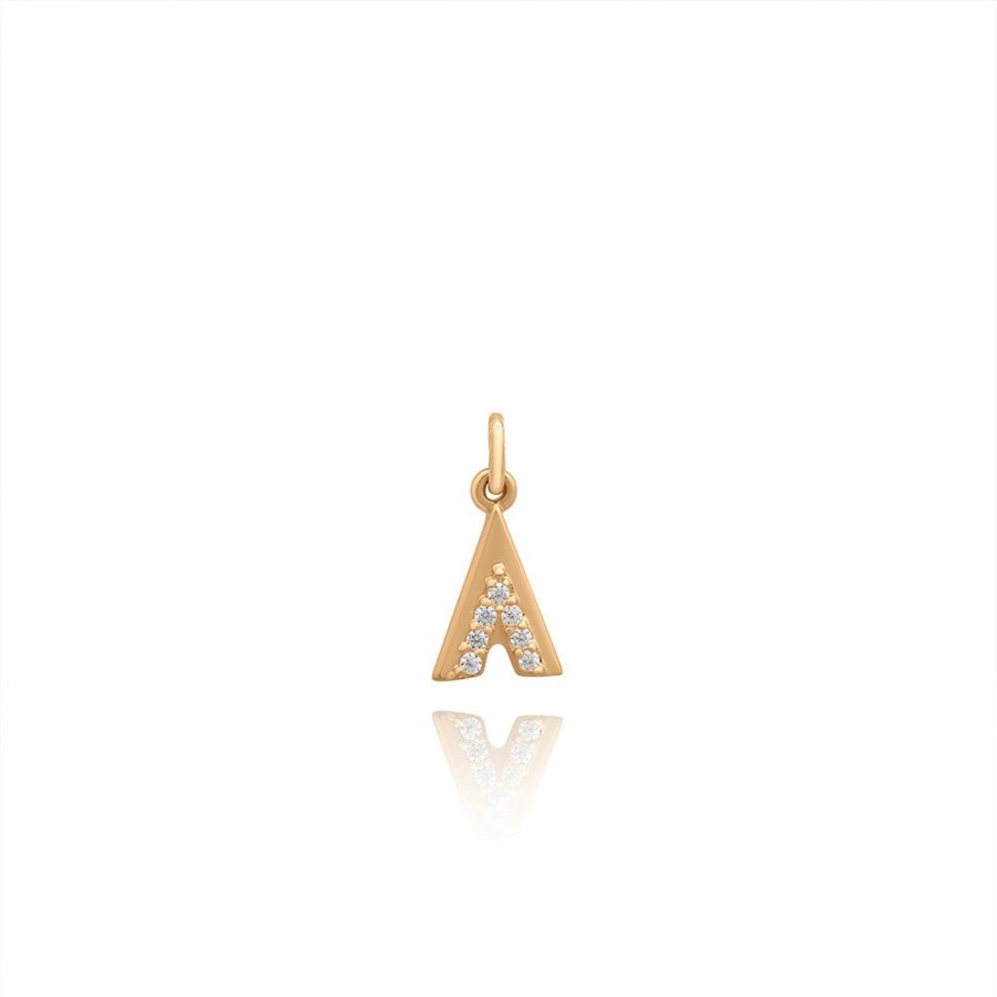 Category Vendor | Solid Gold And Diamond Initial Charm