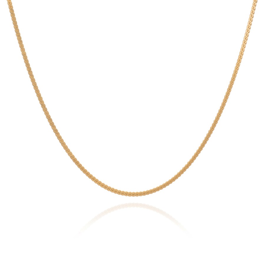 Category Vendor Chains | Serpentine Choker Chain Short Necklace